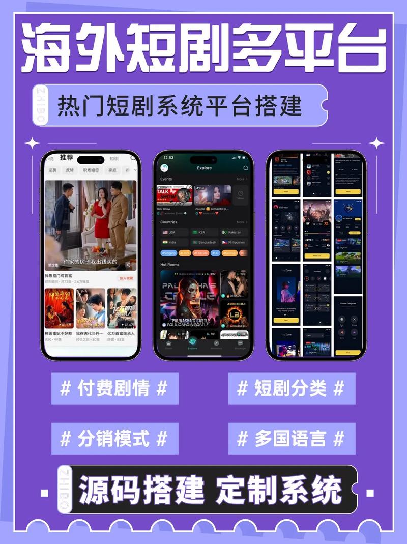 百度短剧_快手买热门_抖音红果短剧